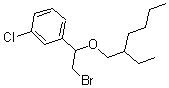 CAS 登录号：21270-02-0， [alpha-(溴甲基)-3-氯苄基](2-乙基己基)醚