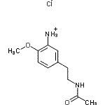 CAS#: 212828-82-5, 5-(2-Acetamidoethyl)-2-Methoxyanilinium Chloride