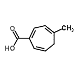 CAS#: 21297-56-3, 4-Methyl-1,3,6-Cycloheptatriene-1-Carboxylic Acid