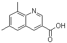 CAS 登录号：213013-16-2， 6,8-二甲基-3-喹啉羧酸