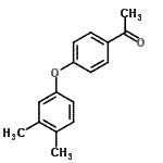 CAS 登录号：213014-13-2， 1-[4-(3,4-二甲基苯氧基)苯基]乙酮