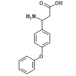CAS 登录号：213192-51-9， 3-氨基-3-(4-苯氧基苯基)丙酸