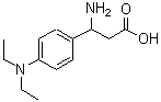 CAS 登录号：213192-59-7， 3-氨基-3-[4-(二乙基氨基)苯基]丙酸