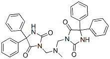 CAS#: 21322-35-0, 3,3'-(Methyliminobismethylene)Bis(5,5-Diphenylimidazolidine-2,4-Dione)