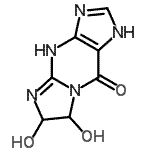 CAS#: 21323-76-2, 6,7-Dihydroxy-1,4,6,7-Tetrahydro-9H-Imidazo[1,2-a]Purin-9-One