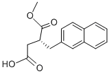 CAS 登录号：213270-42-9， (R)-2-(2-萘基甲基)琥珀酸 1-甲基酯