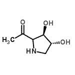 CAS#: 213314-68-2, 1-[(3R,4R)-3,4-Dihydroxy-2-Pyrrolidinyl]Ethanone