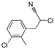 CAS 登录号：21342-85-8， 2-氯-3-(间氯邻甲苯基)丙腈