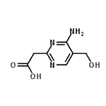 CAS 登录号：21346-54-3， [4-氨基-5-(羟基甲基)-2-嘧啶基]乙酸