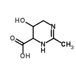 CAS#: 213467-54-0, 5-Hydroxy-2-Methyl-3,4,5,6-Tetrahydro-4-Pyrimidinecarboxylic Acid