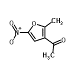 CAS 登录号：213469-81-9， 1-(2-甲基-5-硝基-3-呋喃基)乙酮