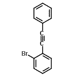CAS 登录号：21375-88-2， 1-溴-2-(苯基乙炔基)苯