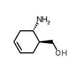 CAS 登录号：213881-15-3， [(1S,6S)-6-氨基-3-环己烯-1-基]甲醇