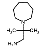CAS 登录号：21404-90-0， 2-(1-氮杂环庚基)-2-甲基-1-丙胺