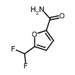 CAS 登录号：214040-86-5， 5-(二氟甲基)-2-糠酰胺