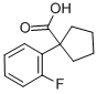 CAS 登录号：214262-96-1， 1-(2-氟苯基)环戊烷羧酸