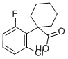 CAS#: 214263-04-4, 1-(2-Chloro-6-Fluorophenyl)Cyclohexanecarboxylic Acid