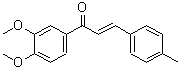 CAS 登录号：214264-38-7， (2E)-1-(3,4-二甲氧基苯基)-3-(4-甲基苯基)-2-丙烯-1-酮
