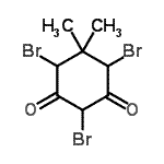 CAS#: 21428-76-2, 2,4,6-Tribromo-5,5-Dimethyl-1,3-Cyclohexanedione