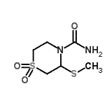 CAS#: 21429-09-4, 3-(Methylsulfanyl)-4-Thiomorpholinecarboxamide 1,1-Dioxide