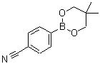 CAS 登录号：214360-44-8， 4-(5,5-二甲基-1,3,2-二氧硼杂环己烷-2-基)苯甲腈