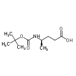 CAS#: 214402-34-3, (4R)-4-({[(2-Methyl-2-Propanyl)Oxy]Carbonyl}Amino)Pentanoic Acid