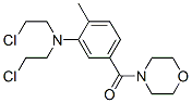 CAS 登录号：21447-39-2， 4-[3-[二(2-氯乙基)氨基]-4-甲基苯甲酰]吗啉