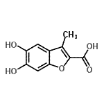 CAS#: 21452-90-4, 5,6-Dihydroxy-3-Methyl-1-Benzofuran-2-Carboxylic Acid