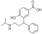 CAS#: 214601-13-5, 4-Hydroxy-3-[3-(Isopropylamino)-1-Phenylpropyl]Benzoic Acid