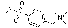 CAS#: 21481-58-3, 4-(Aminosulfonyl)-N,N,N-trimethyl-Benzenemethanaminium