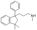 CAS 登录号：21489-22-5， 2,3-二氢-N,3,3-三甲基-1-苯基-1H-茚-1-丙胺