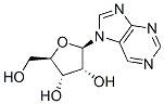 CAS 登录号：2149-71-5， (2R,3S,4R,5R)-2-(羟基甲基)-5-嘌呤-7-基四氢呋喃-3,4-二醇