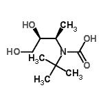 CAS 登录号：215171-11-2， [(2R,3S)-3,4-二羟基-2-丁烷基](2-甲基-2-丙基)氨基甲酸