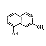CAS#: 215237-76-6, 3-Methyl-5-Isoquinolinol