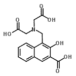 CAS#: 21542-48-3, 4-{[Bis(Carboxymethyl)Amino]Methyl}-3-Hydroxy-2-Naphthoic Acid