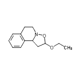 CAS#: 215509-18-5, 2-Ethoxy-1,5,6,10B-Tetrahydro-2H-[1,2]Oxazolo[3,2-a]Isoquinoline