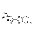 CAS#: 215531-34-3, 2-Methyl-2-Propanyl 6-Chloro[1,2,4]Triazolo[1,5-b]Pyridazine-2-Carboxylate
