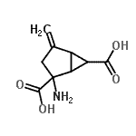 CAS#: 215867-32-6, 2-Amino-4-Methylenebicyclo[3.1.0]Hexane-2,6-Dicarboxylic Acid
