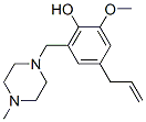 CAS#: 21594-84-3, 2-Methoxy-6-[(4-Methylpiperazin-1-Yl)Methyl]-4-Prop-2-Enylphenol