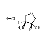 CAS#: 215940-96-8, (3R,4S)-4-Aminotetrahydro-3-Furanol Hydrochloride (1:1)