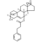 CAS#: 216062-80-5, 3-Hydroxy-17-Oxoandrost-5-En-7-Yl 3-Phenylpropanoate