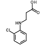 CAS 登录号：21617-10-7， N-(2-氯苯基)-beta-丙氨酸