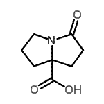 CAS#: 216392-66-4, 3-Oxotetrahydro-1H-Pyrrolizine-7A(5H)-Carboxylic Acid