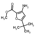 CAS 登录号：216574-57-1， 甲基3-氨基-5-(2-甲基-2-丙基)-2-糠酸酯