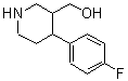 CAS 登录号：216690-19-6， [4-(4-氟苯基)-3-哌啶基]甲醇