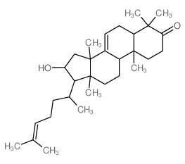 CAS 登录号：21688-61-9， (13alpha,14beta,17alpha)-16beta-羟基-5alpha-羊毛甾-7,24-二烯-3-酮