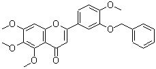 CAS#: 21764-08-9, 2-[3-(Benzyloxy)-4-Methoxyphenyl]-5,6,7-Trimethoxy-4H-Chromen-4-One