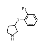 CAS 登录号：21767-18-0， 3-(2-溴苯氧基)吡咯烷