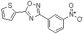 CAS 登录号：218144-79-7， 3-(3-硝基苯基)-5-(2-噻吩基)-1,2,4-恶二唑