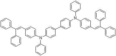 CAS 登录号：218598-81-3， N4,N4'-二[4-(2,2-二苯乙烯基)苯基]-N4,N4'-二苯基-[1,1'-联苯]-4,4'-二胺